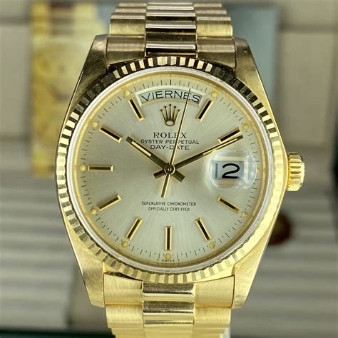 rolex day date president 18038.